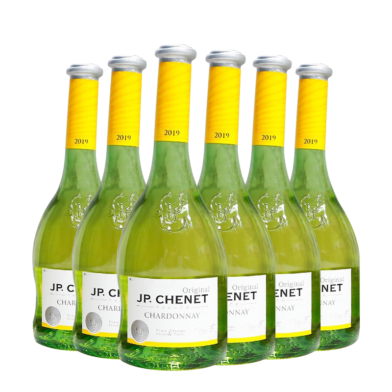J.P.CHENET 香奈 霞多丽干白葡萄酒 750ml*6瓶