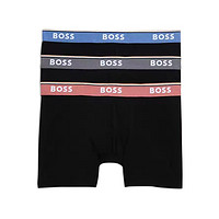 HUGO BOSS 棉混紡平角短褲 3件裝