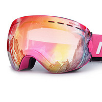 Marsnow 高端滑雪镜双层防雾滑雪镜 儿童大镜面户外滑雪眼镜