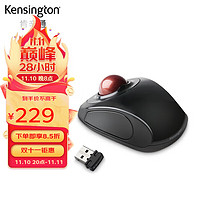 Kensington 肯辛通（Kensington）无线轨迹球鼠标人体工学设计 双模无线版轨迹球 K72352