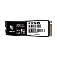 PREDATOR 宏碁掠夺者 GM7000 NVMe M.2 固态硬盘 2TB（PCI-E4.0）