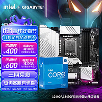 GIGABYTE 技嘉 i5 13490F英特尔盒装主板CPU套装B760M AORUS ELITE AXD5升雕妹 i5 13490F/10核16线程