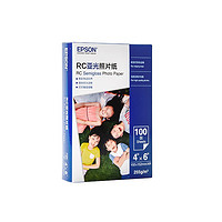 EPSON 愛普生 S450389 RC亞光照片紙 6英寸 100張/包