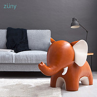 züny Zuny家居门档动物造型摆件大象大号客厅装饰品乔迁礼物