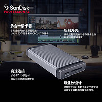 SanDisk professional 閃迪大師 PRO-READER SD 高速傳輸讀卡器 USB兼容Type-C