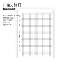 FILOFAX 斐来仕 内页替芯活页记事本替换芯A5方格页342905