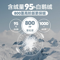 Onepolar 极地 加厚羽绒服男极地800蓬鹅绒服寒冬户外登山运动保暖外套