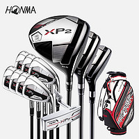 HONMA 本间 TW-XP2男士套杆高尔夫球杆 更易上手 男士 碳素 SR硬度 3木7铁「赠球包衣物包推杆套