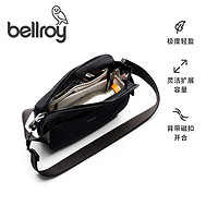 bellroy 澳洲 Lite Sling Mini4L迷你轻行胸包环保男女单肩斜挎包 玄影黑4L