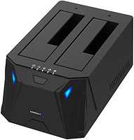 SABRENT USB 3.0 转 SATA I/II/III 双槽外置硬盘扩展坞