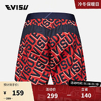 EVISU 惠美寿 春夏 男士满地商标印花内裤2ESHTM2UW531BXCT 紅色满地 L