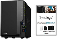 Synology 群暉 NAS套件 2個 DS220+/JP 雙核CPU 2GB內存 面向標準用戶 國內正規代理店商品