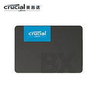 Crucial 英睿达 SSD固态硬盘1TBX500sata3.0接口电脑通用原厂颗粒