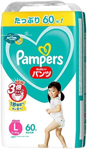 Pampers 纸尿裤 纸尿裤 清爽护理 (9-14kg) 60片 【Amazon.co.jp】