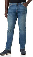 TOM TAILOR 男式 Marvin 直筒牛仔裤, 10147 石蓝色牛仔色调, 36W / 32L