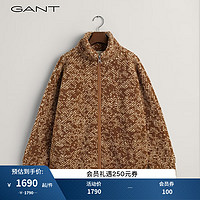 GANT甘特冬女士时尚保暖短外套4200732 210胡桃木色 XXS