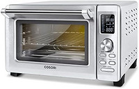 COSORI 烤箱，食譜和配件，包括25升熱對流烤箱，11個預設，烤面包，披薩，烤肉系列，食品脫水