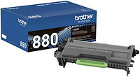 brother 兄弟 正品超高產量碳粉盒 TN880 替換黑色墨粉盒 可打印頁數可達 12,000 頁,Amazon Dash 補充墨盒