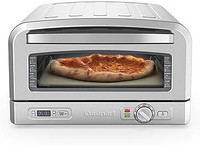 Cuisinart 美膳雅 室内披萨烤箱,便携式台面披萨烤箱,可在几分钟内烘烤 12 英寸(约 30.5 厘米)