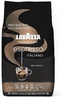 LAVAZZA 拉瓦薩 意式濃咖啡全豆咖啡混合，中度烘烤，2.2磅，1000克，袋裝