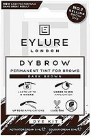 Eylure DYBROW 眉毛染色套装,深棕色