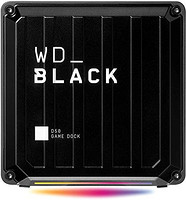 西部數據 WD_Black D50 游戲擴展塢 2 個3端口 Thunderbolt、DisplayPort 1.4、2 個 USB-C 和 3 個 USB-A
