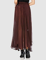 Lily Brown [Lily Brown] 光泽透明半身裙 LWFS205019 女款