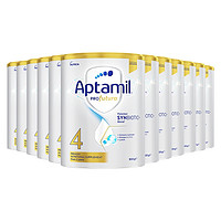 Aptamil 愛他美 澳洲白金版 活性益生菌嬰兒配方奶粉 4段 900g*12罐