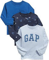 Gap 蓋璞 男嬰 3 件裝 Brannan's Favorites 長袖 T 恤