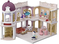 CALICO CRITTERS Town 系列大百貨商店禮品套裝,時尚玩具屋玩具組合,含公仔、家具和配件