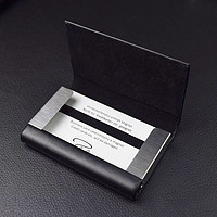 Philippi 斐利比 德國PHILIPPI簡約皮質翻蓋名片盒銀行卡夾商務禮品橫版