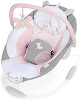ingenuity 婴儿座椅 带振动 玩具杆和声音 0-6 个月 重量不超过 20 磅约9.07公斤
