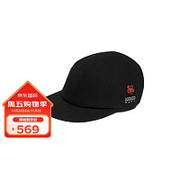 KENZO 凱卓 高田賢三（KENZO）logo花朵圖案刺繡棒球帽 FC65AC401F33 99 黑色