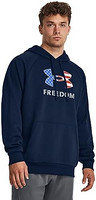 安德瑪 男式 Freedom Big Flag 標志連帽衫