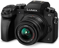 Panasonic 松下 电器 LUMIX G7 4K 数码相机 配备 LUMIX G VARIO 14-42 毫米百万级 OIS 镜头 16