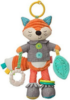 infantino 婴蒂诺 316311 狐狸婴儿玩具，感官玩具，婴儿活动玩具，多色