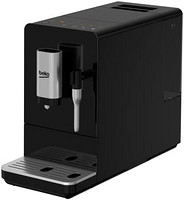beko 倍科 - CEG3192B - 带集成卡布奇诺器的自动浓缩咖啡机，内置咖啡研磨机，水箱 1.5 升，压力 19 巴 - 黑色