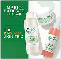 MARIO BADESCU Skin Care 亮肤三件套|清洁泡沫177ml+喷雾118ml+面膜56g