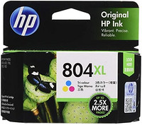 HP 惠普 804XL 墨盒 彩色/加量型/T6N11AA