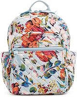 Vera Bradley 女式棉质小背包书包, Sea Air Floral - 再生棉, 均码