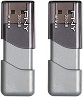 PNY 256GB Turbo Attaché 3 USB 3.0 閃存盤,2 件裝