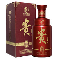 贵 收藏酒 贵州贵酒 53度 酱香型（原贵阳酒厂) 贵酒 傢品  500mlx1瓶