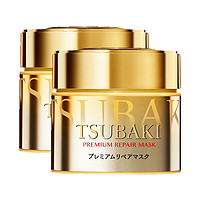 黑卡会员：SHISEIDO 资生堂 旗下 TSUBAKI 丝蓓绮 金色发膜 180克*2