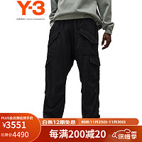 Y-3【】UTLY CRGO PANTS秋上休闲裤男直筒工装裤39H63080 黑色 M