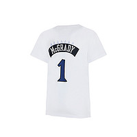 Mitchell&Ness 猛龙队麦迪球员字母短袖棉上衣复古简约休闲运动T恤