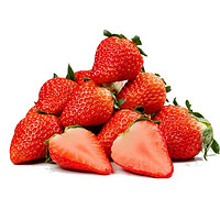 水果蔬菜 四川大凉山新鲜现摘草莓 净重2.5 单果13克以上