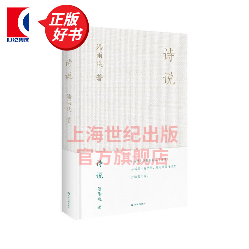 诗说修订本 贯通东西方文化根据潘雨廷先生遗稿整理而成传统学问 上海文艺出版社 图书