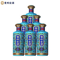 贵州安酒 安酒 酱传安酒 精品 酱香型白酒 53度 500mL 6瓶