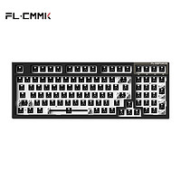 FL·ESPORTS 腹灵 MK980/MK100/MK87/蓝牙/无线2.4G/三模客制化机械套件热插拔RGB MK980-黑色套件