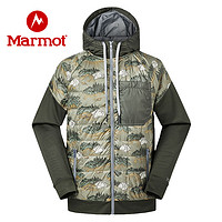 Marmot 土撥鼠美版運動戶外保暖速干連帽男士棉服